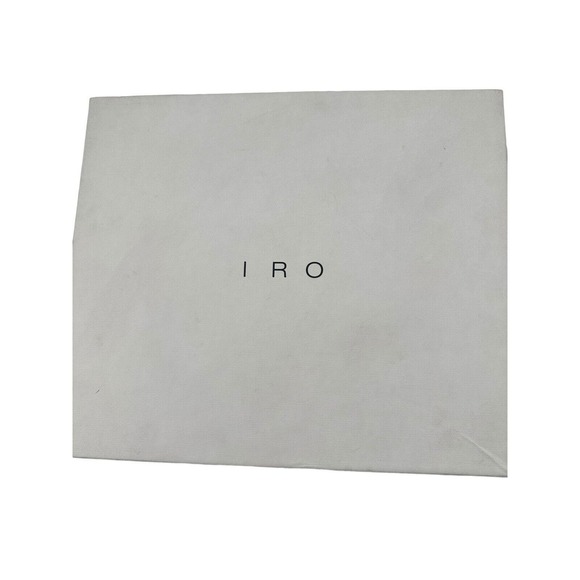 IRO CHLONE $795 Studded Leather Ankle Boots Moto US5.5 FR36 Made in Portugal - Picture 15 of 16